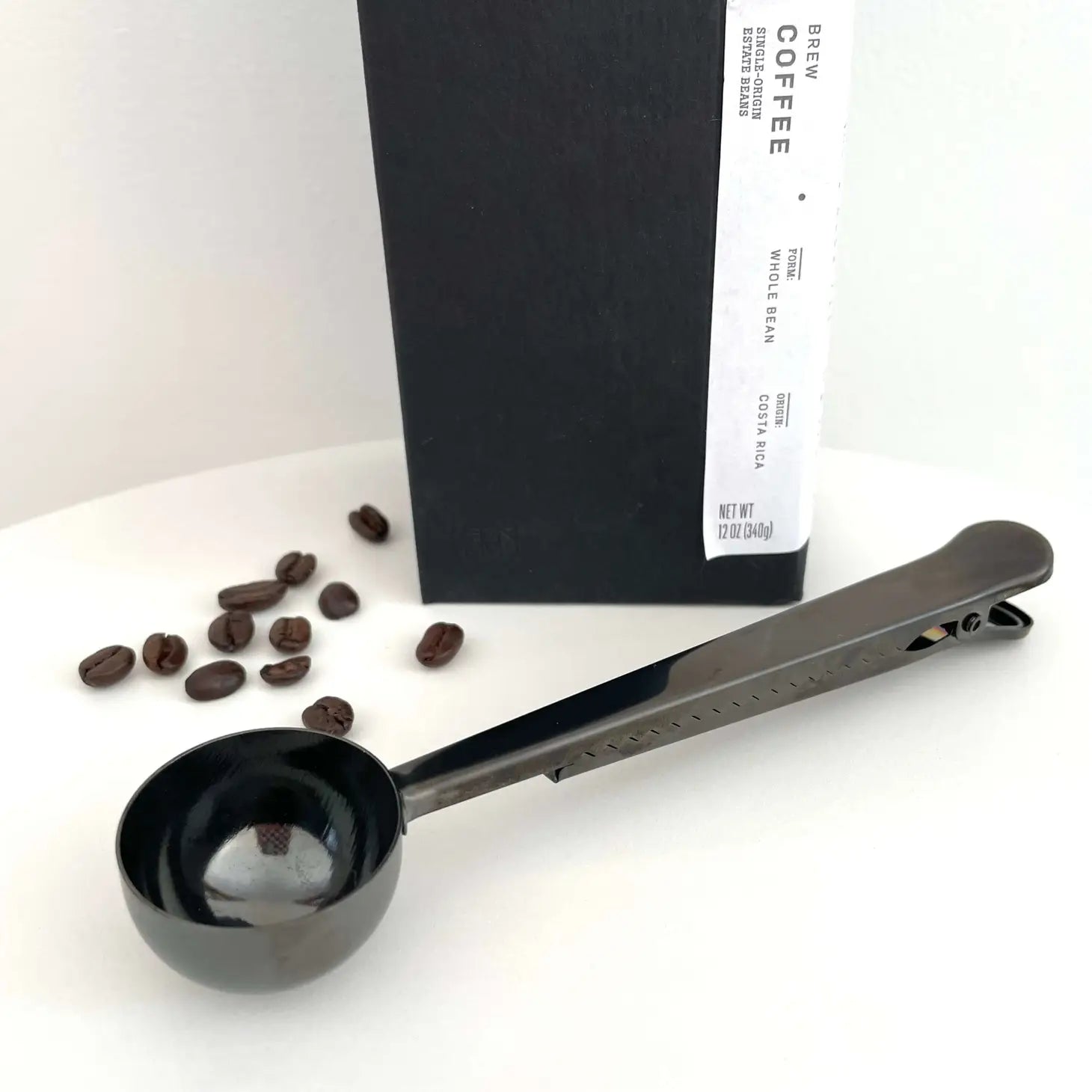 fort & field Metal Coffee Scoop Clip