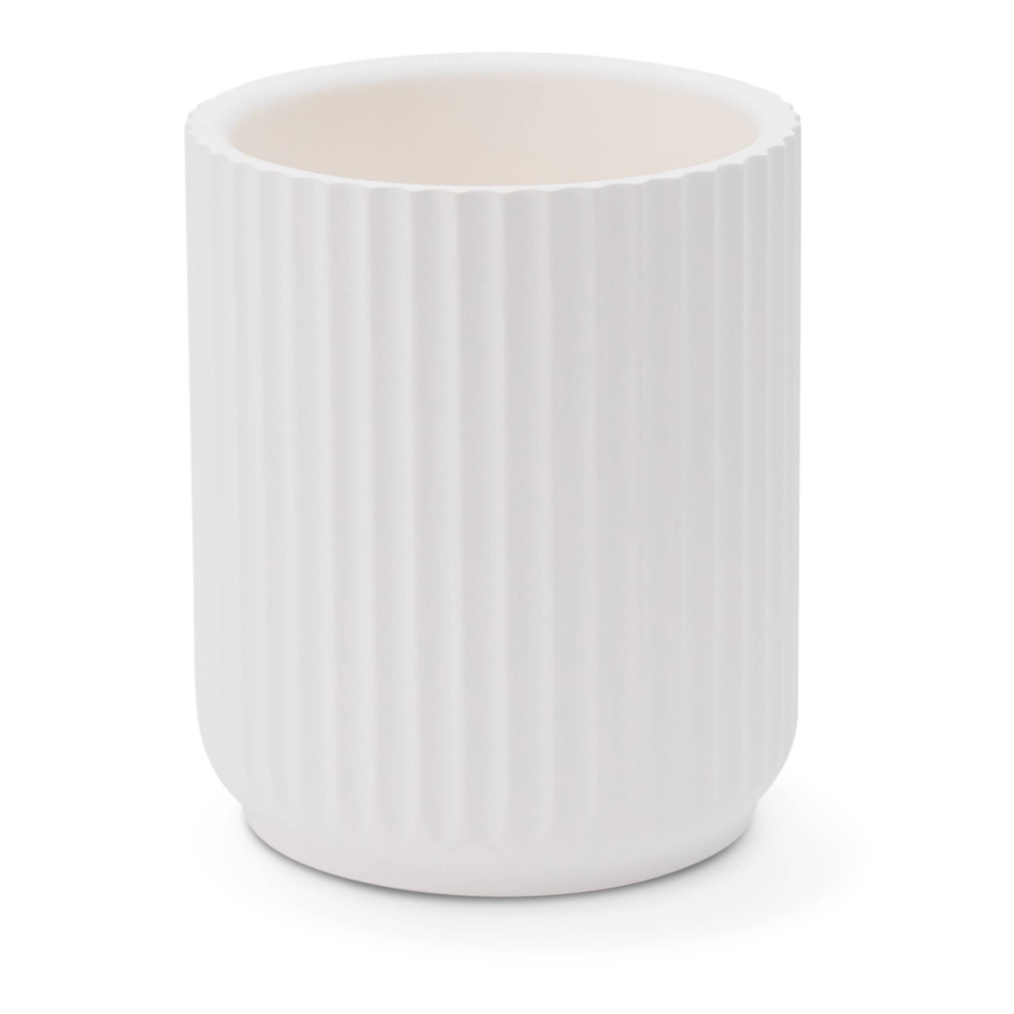 Core Home Venice Diatomite Ribbed Bathroom Tumbler
