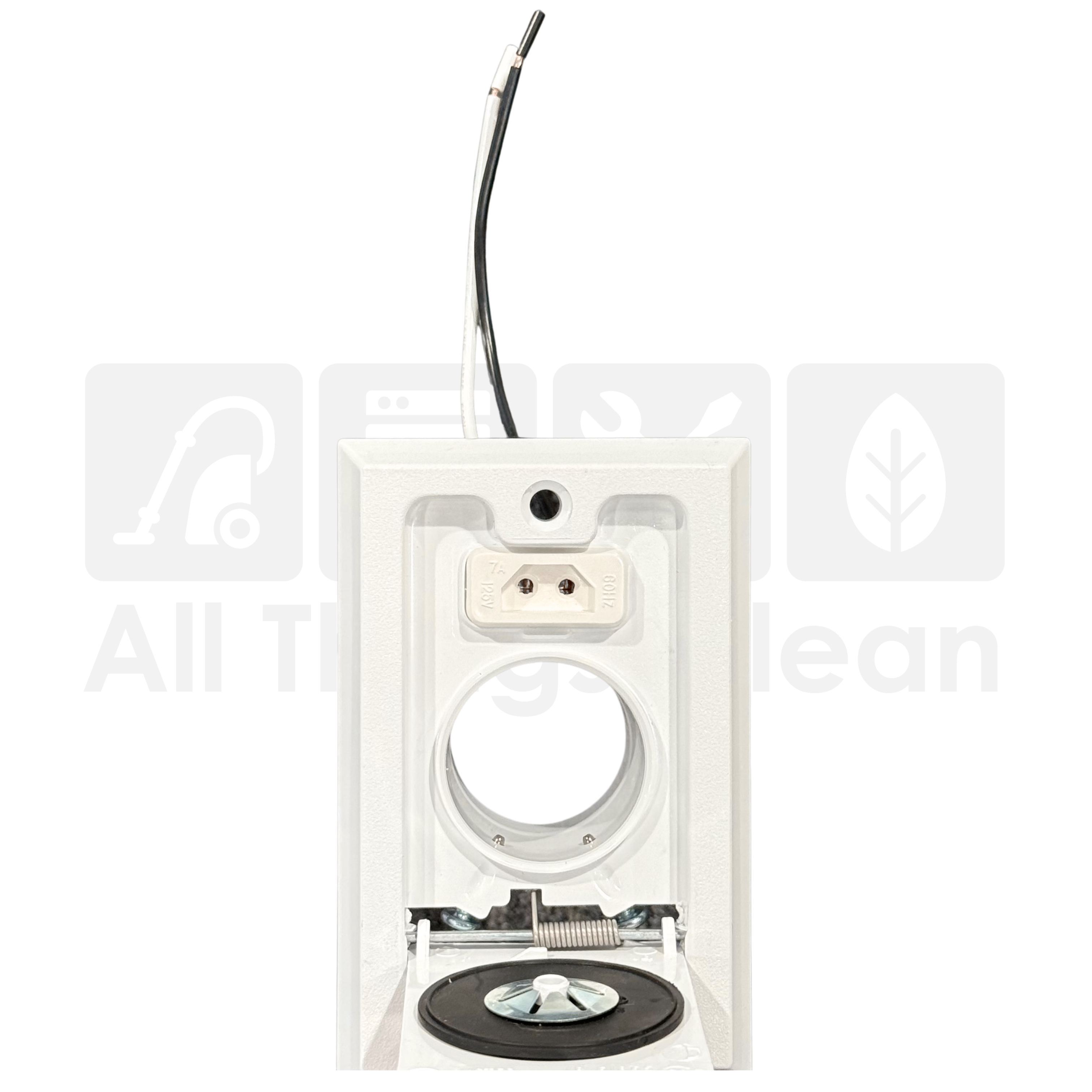 High Voltage Wall Valve for Central Vacuum Systems