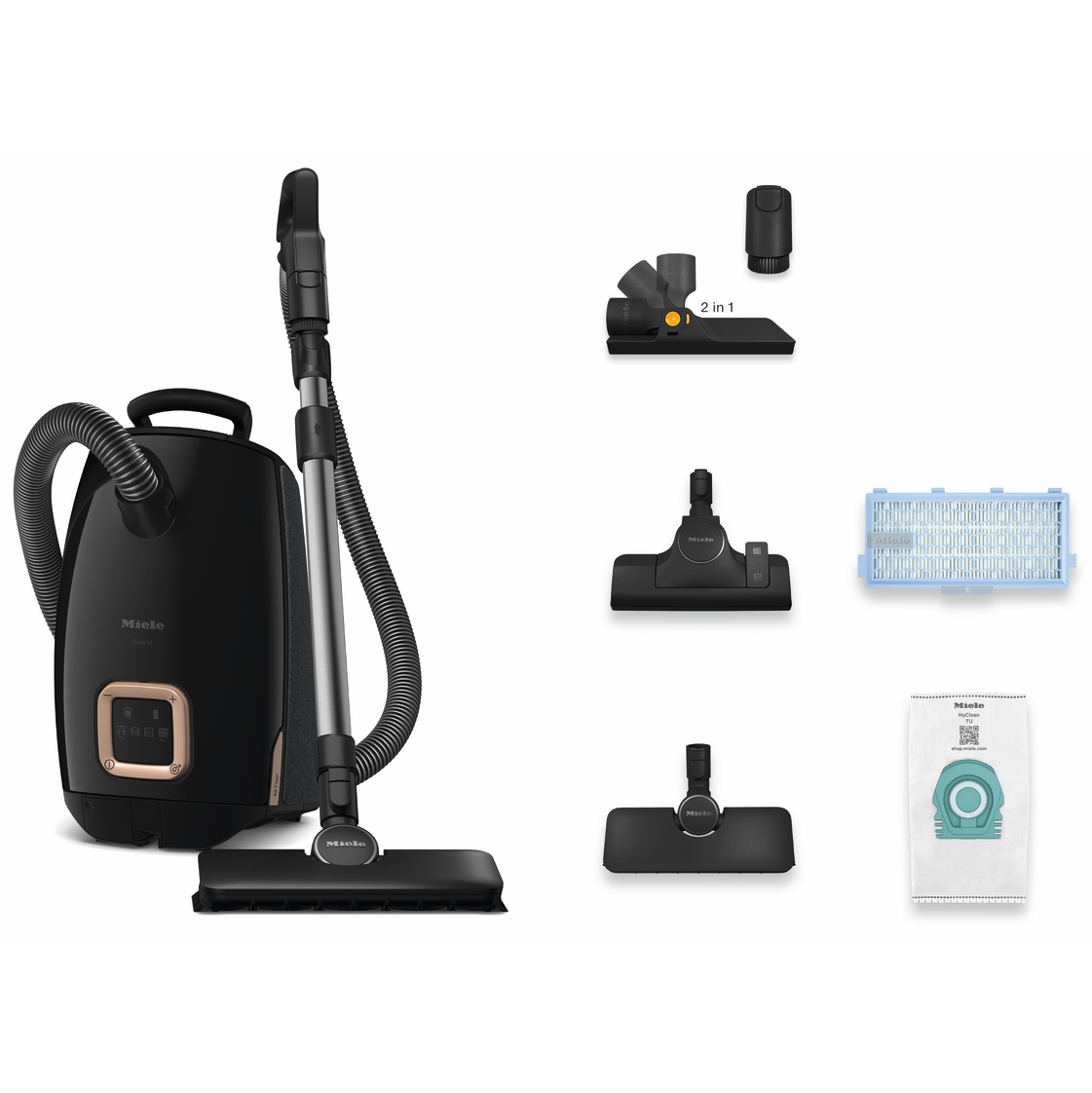 Miele Guard L1 AllFloor - Obsidian Black