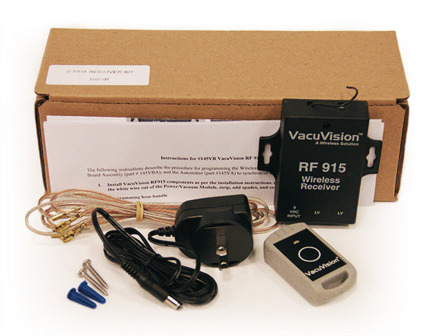 VacuVision RF915 Remote Key Chain Fob & Receiver Kit