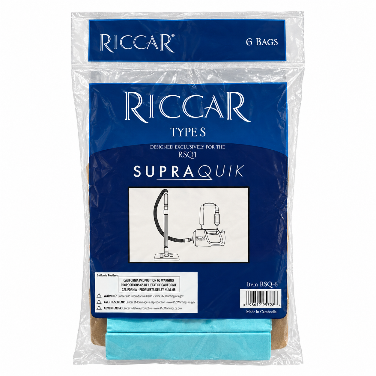 Riccar Type S SupraQuik Bags