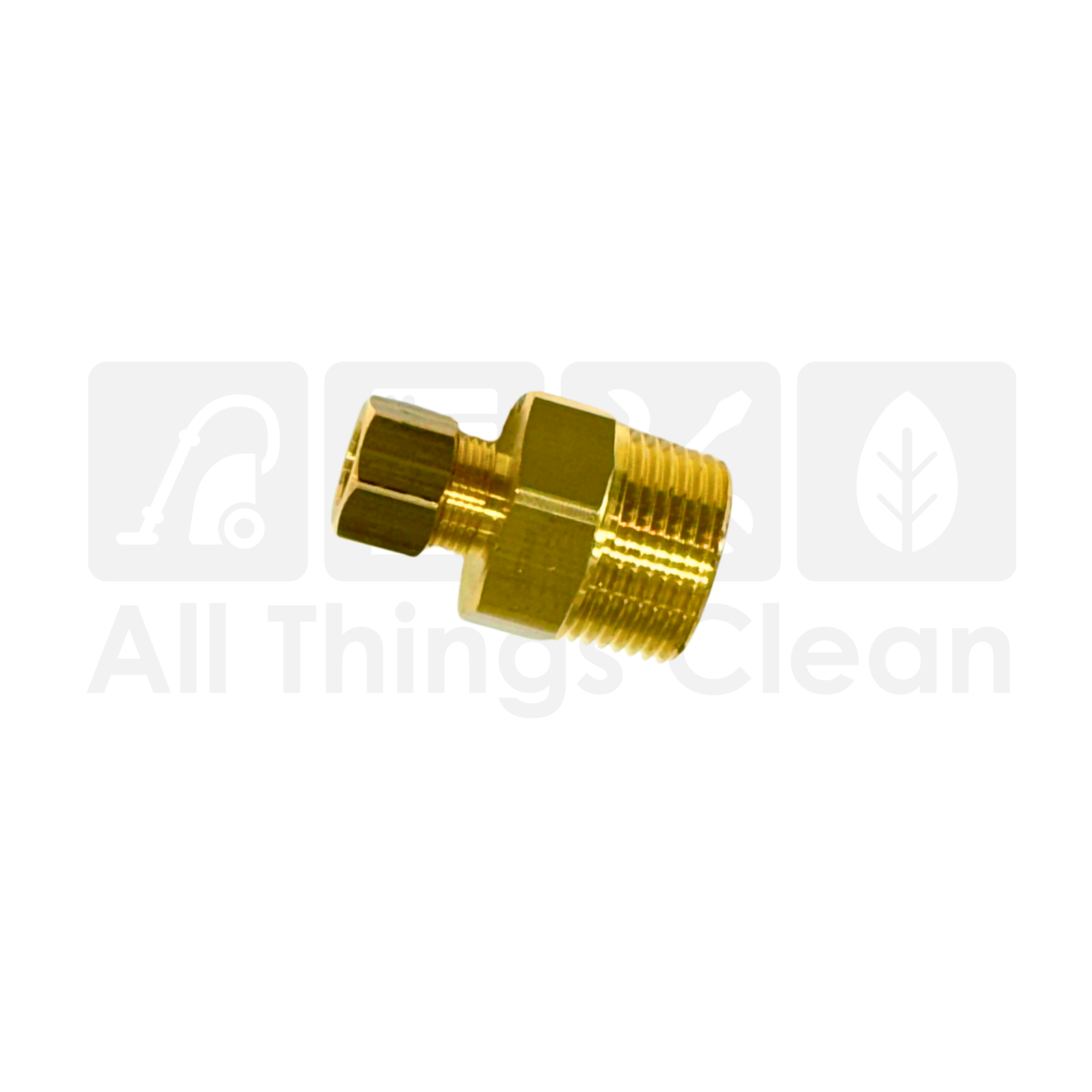 Miele Dishwasher Reducer Fitting 3/4 NPTF to 9/16 UNEF – #5543291