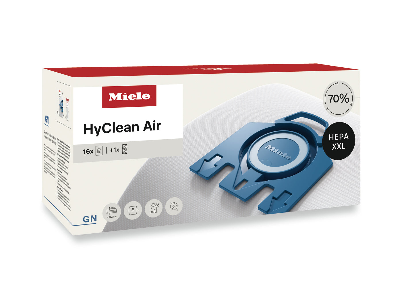 Miele GN Performance Pack HyClean Air – 16 Bags & HEPA Filter