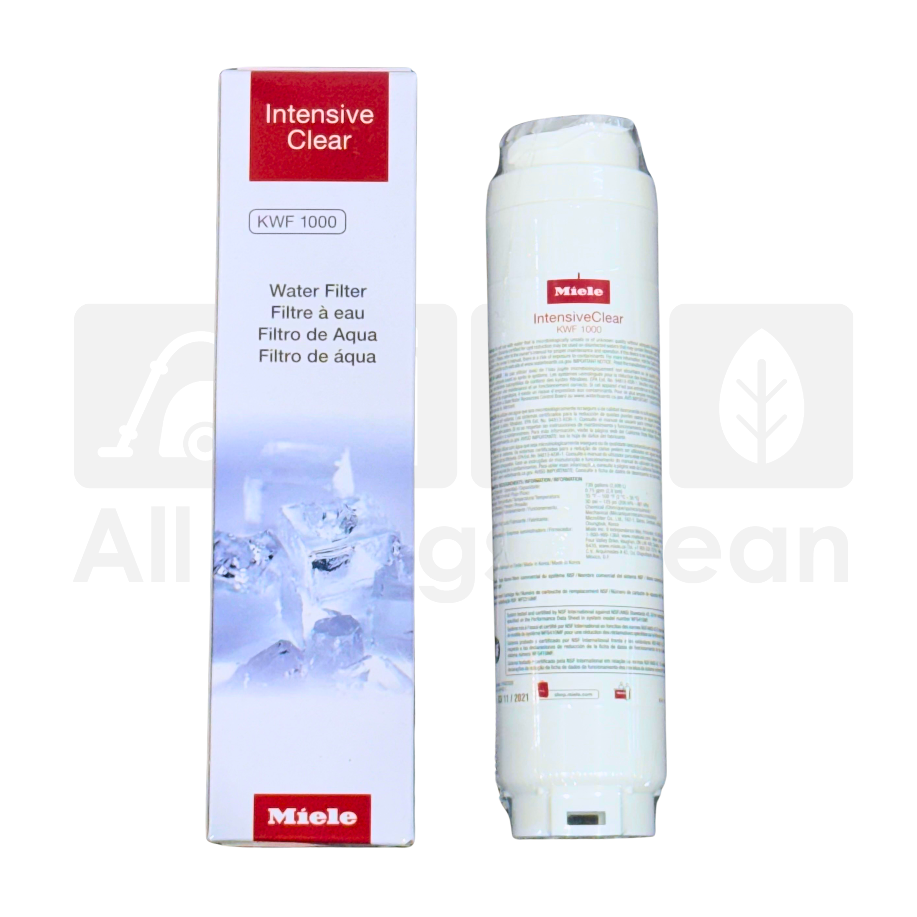 Miele KWF 1000 Water Filter – Refrigerator Water Filter Replacement