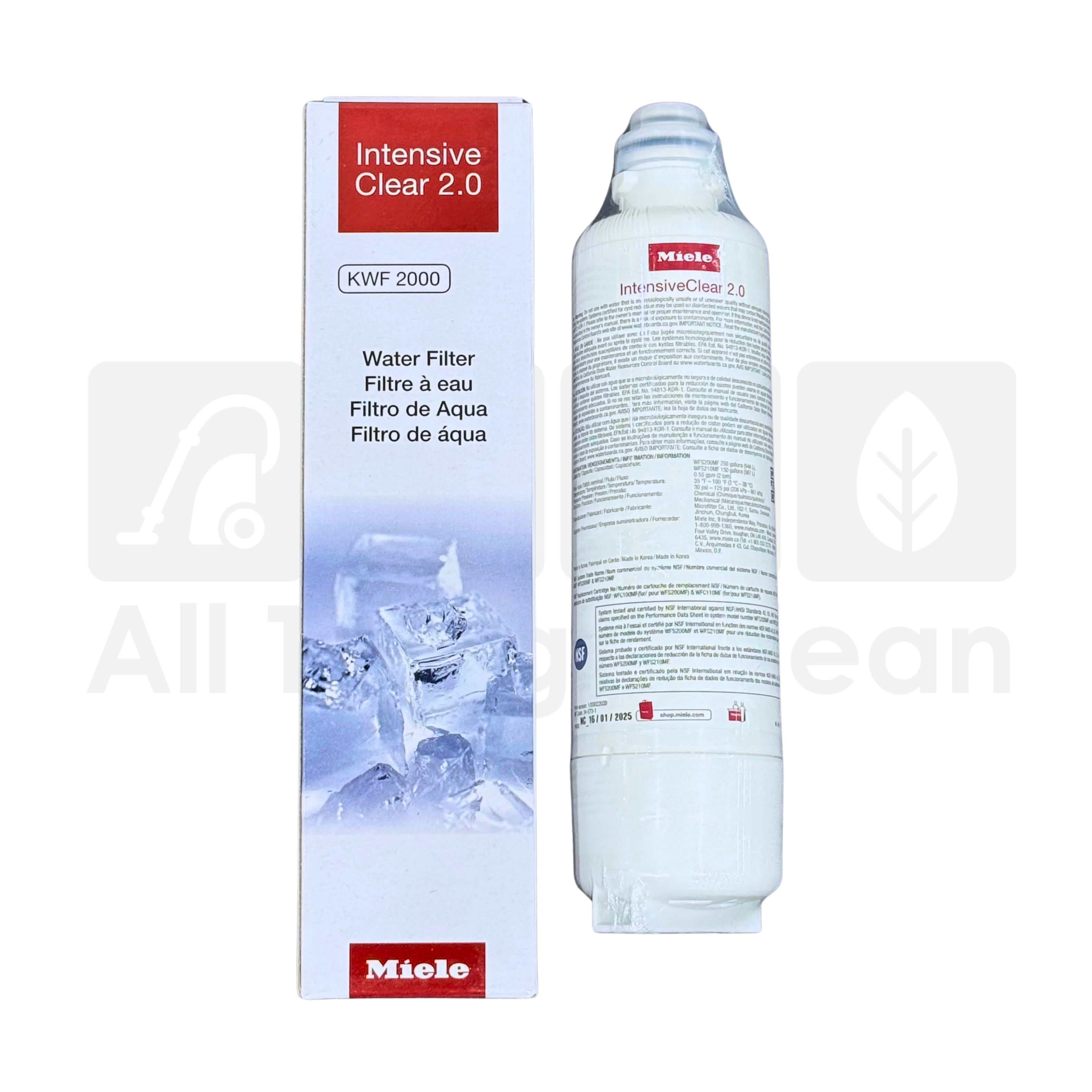 Miele KWF 2000 Water Filter – MasterCool Refrigerator Filter Replacement