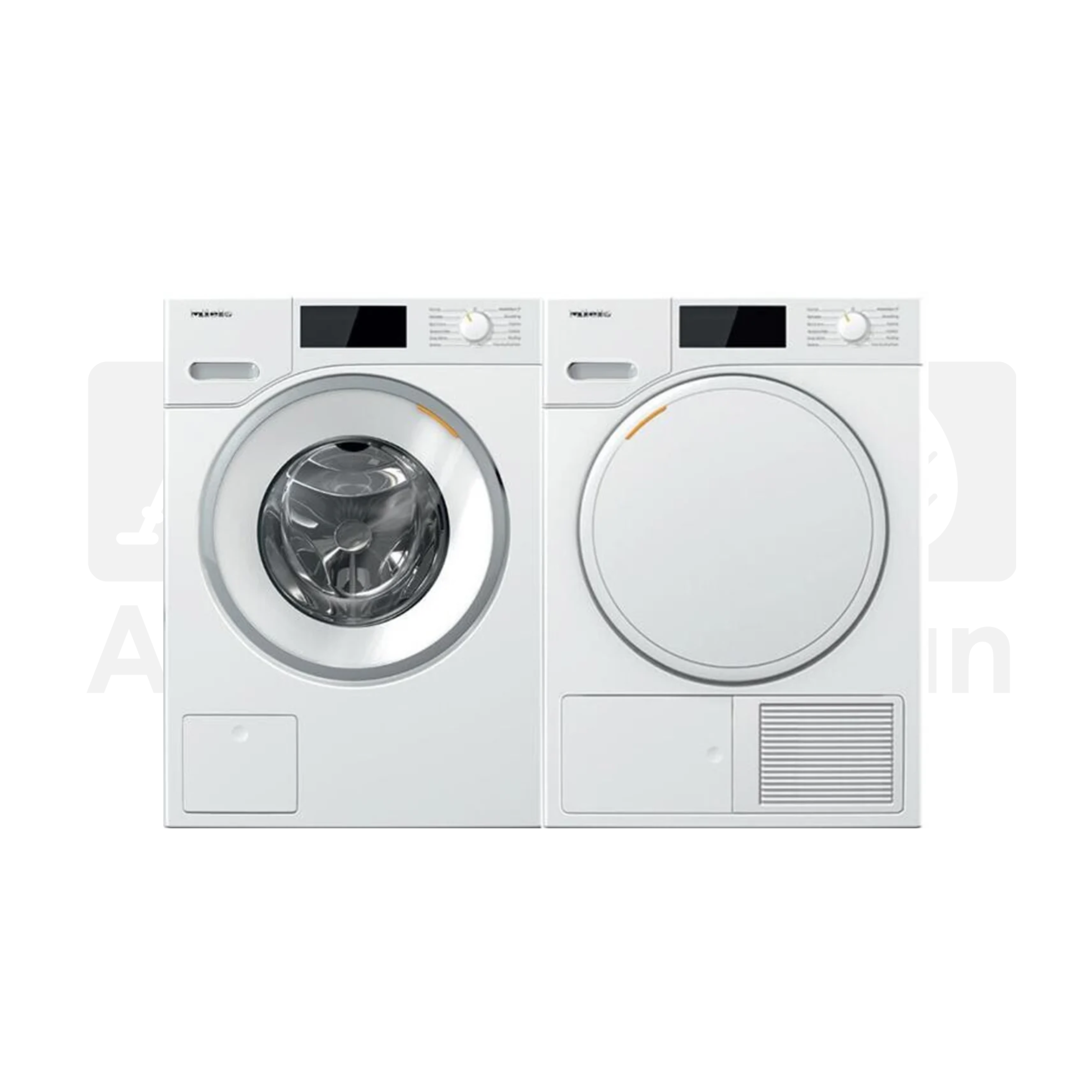 Miele WXD160 Washer & TXD160 T1 Heat Pump Dryer Compact Laundry Set
