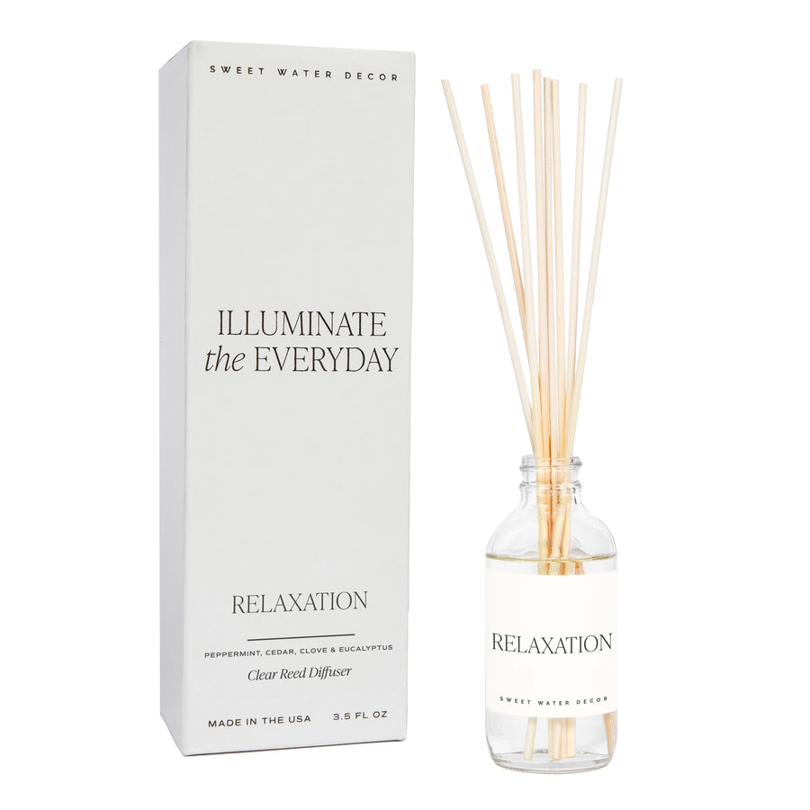 Sweet Water Decor Clear Reed Diffuser