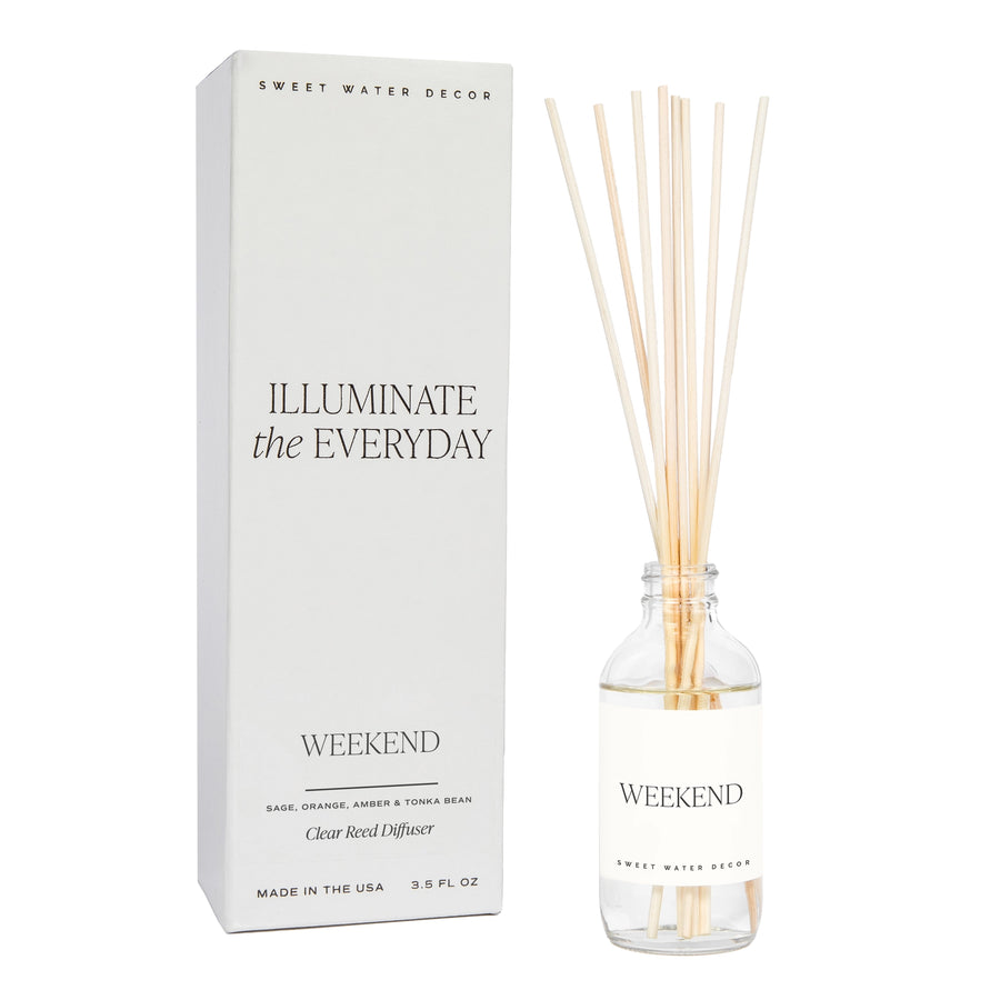 Sweet Water Decor Clear Reed Diffuser