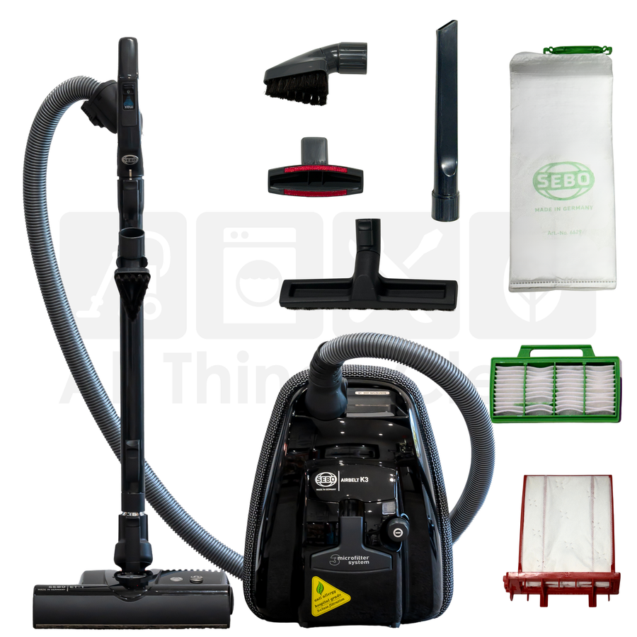 SEBO Airbelt K3 Premium Onyx Black