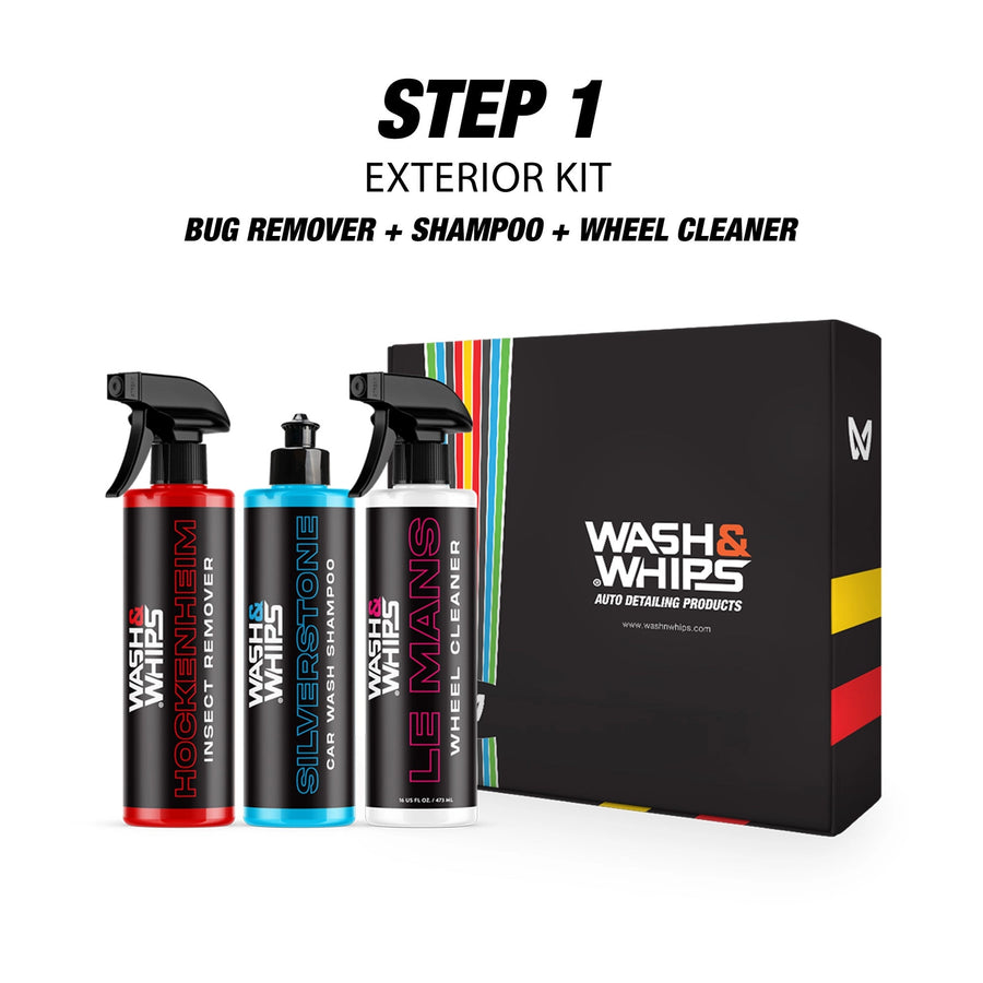 Wash & Whips Wash - Exterior Car Wash Kit (Step 1)