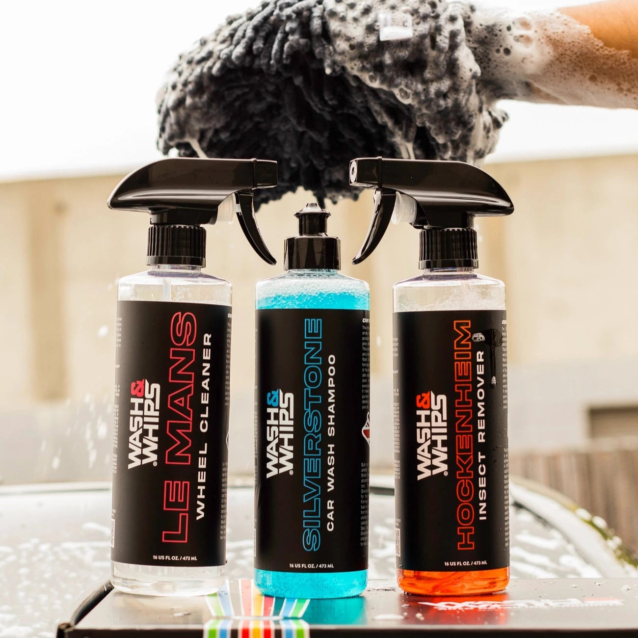 Wash & Whips Wash - Exterior Car Wash Kit (Step 1)