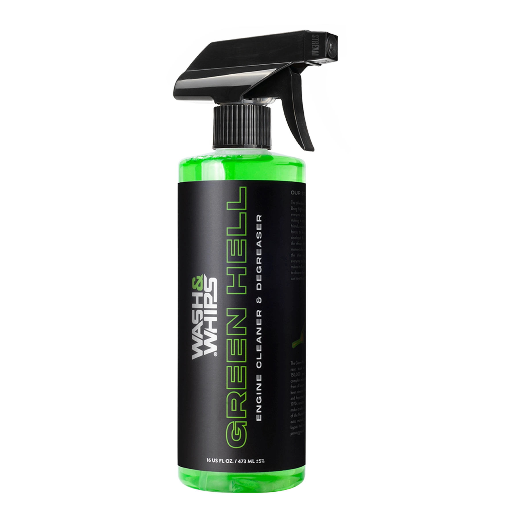 Wash & Whips Green Hell Engine Cleaner & Degreaser