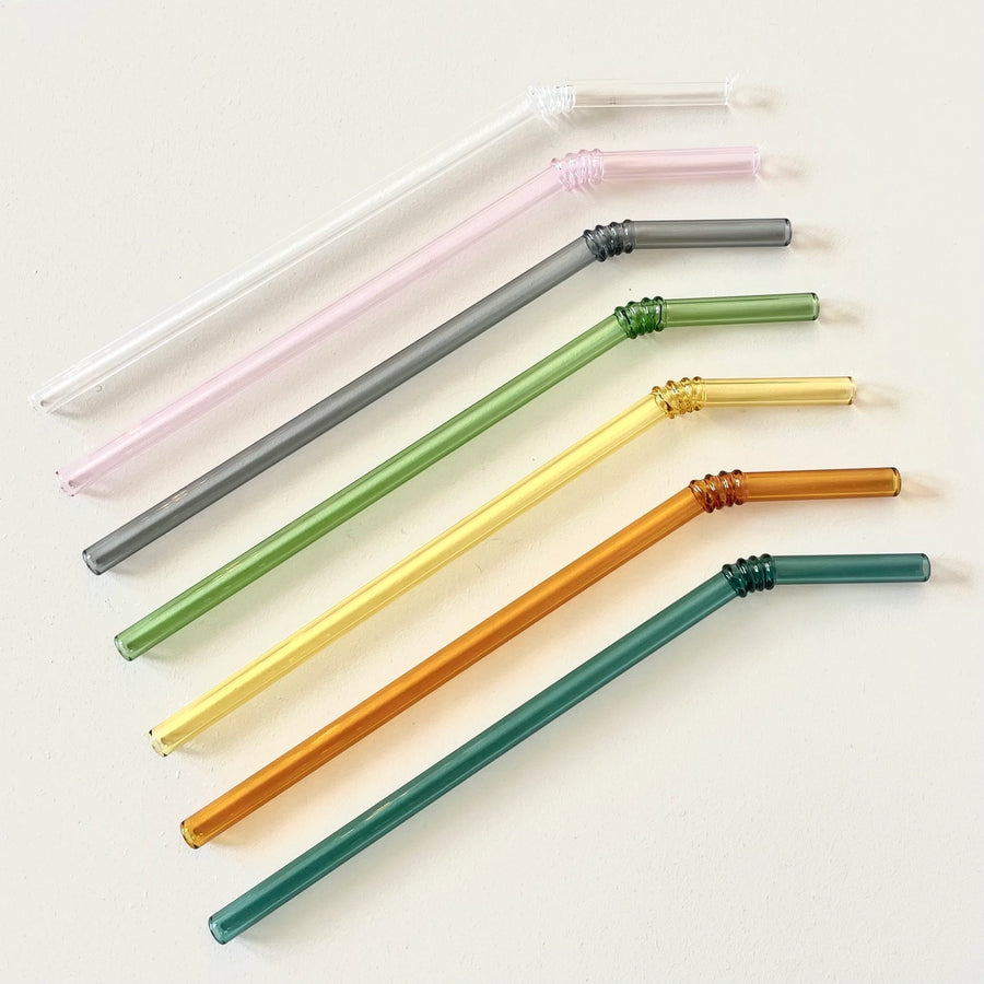 Nomatiq Reusable Glass Straw Set
