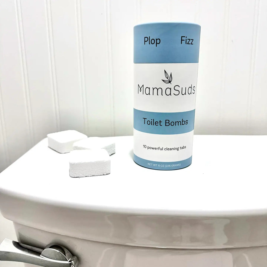 MamaSuds Non-Toxic Toilet Bomb Cleaning Tabs