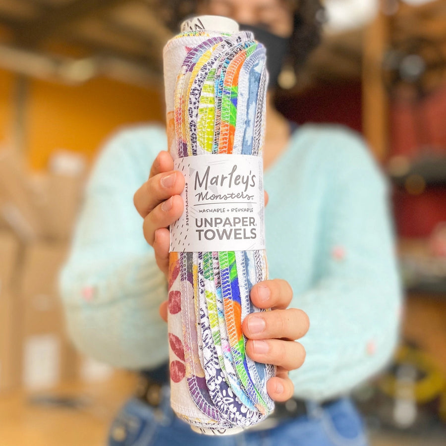 Marley's Monsters Unpaper Towel Roll 12-Pack