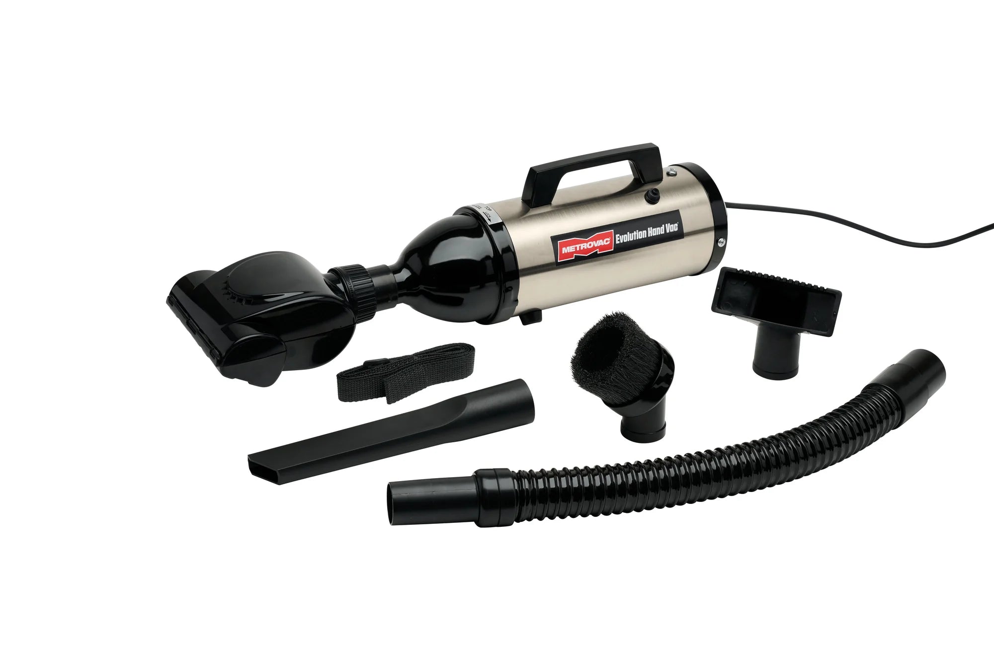 MetroVac Metropolitan Evolution Hand Vacuum with Turbo Brush – VM6SB500T