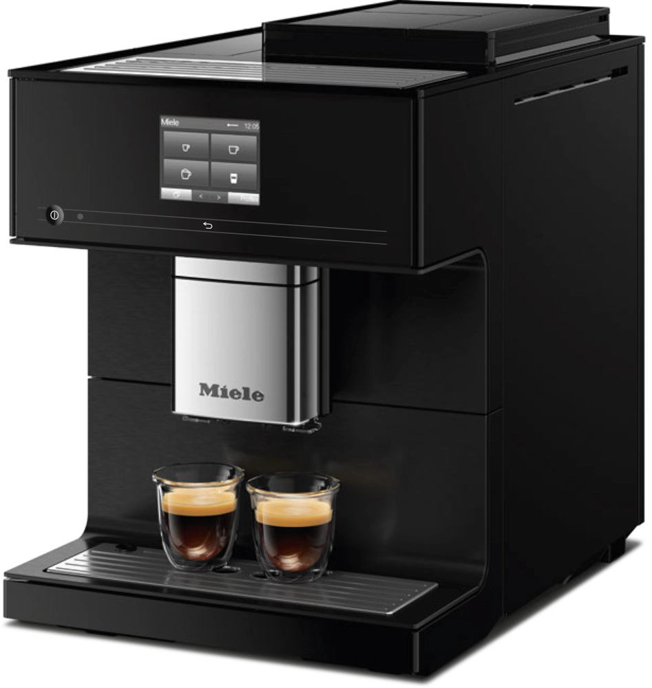 Miele CM 7750 CoffeeSelect Countertop Coffee Machine – Obsidian Black