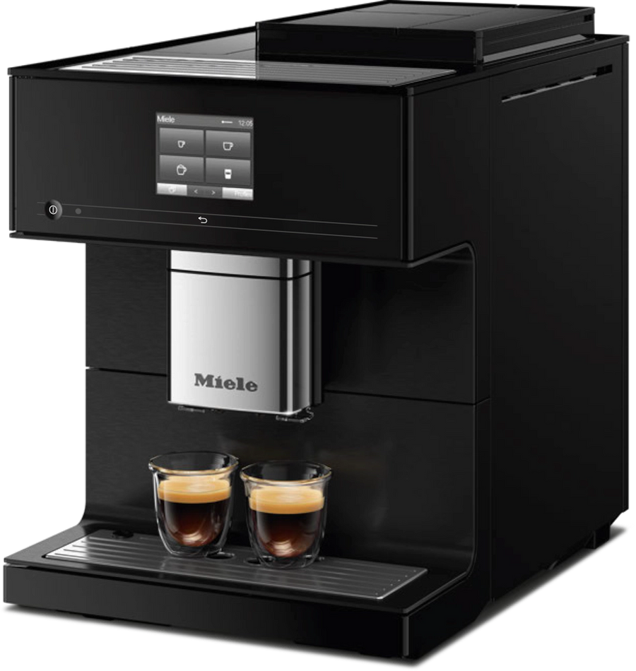 Miele CM 7750 CoffeeSelect Countertop Coffee Machine – Obsidian Black