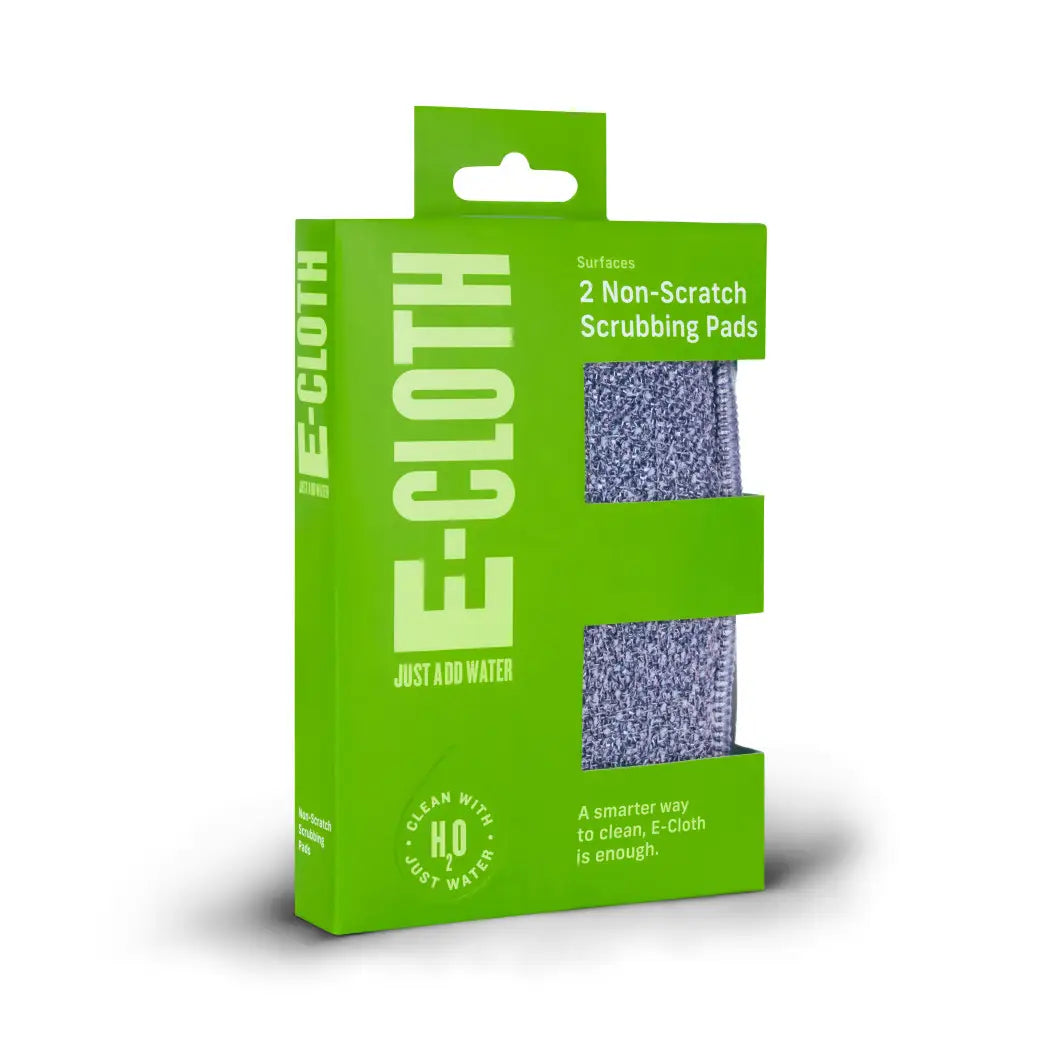 E-Cloth Non-Scratch Scrubbing Pads Pack of 2
