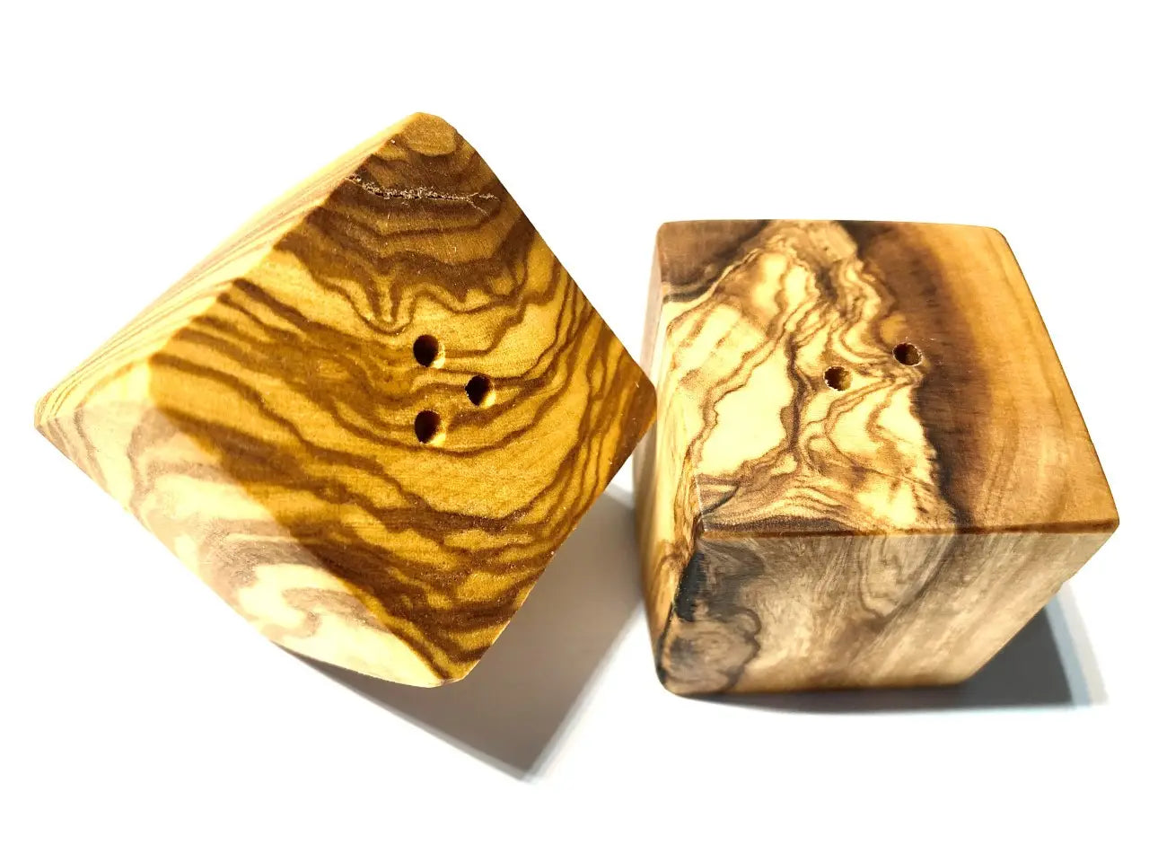 Olive Wood Salt and Pepper Shakers