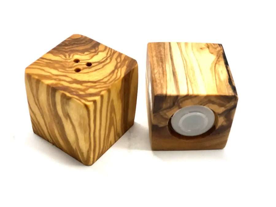 Olive Wood Salt and Pepper Shakers -2