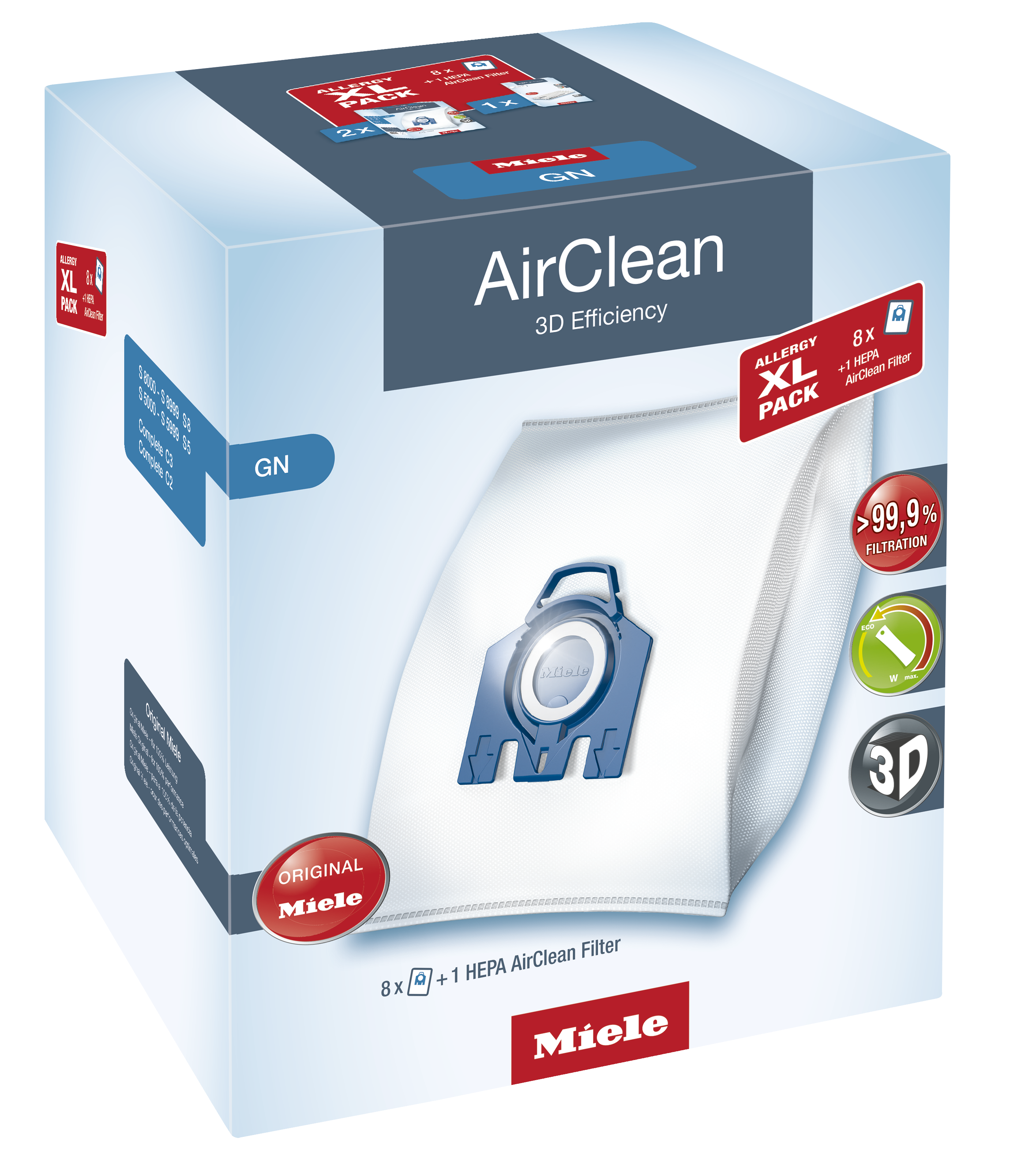 Miele FJM XXL HyClean 3D XXL-pack HyClean 3D Efficiency FJM