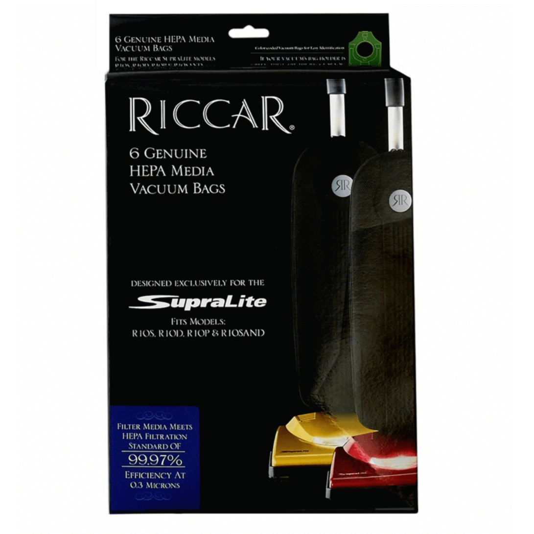 Riccar SupraLite R10 HEPA Media Bags