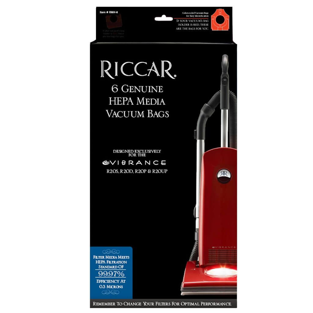Riccar Vibrance R20 HEPA Media Bags